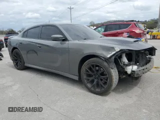 2019 Dodge Charger R/T with VIN 2C3CDXCT4KH526280, listed as a Copart auction lot 51563785 with 102,431 mi miles and Salvage Title. Bid and sale history available at DreamBid. Image 4.
