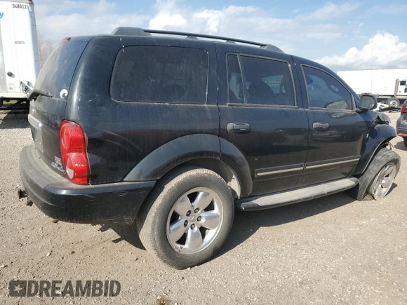 2004 Dodge Durango Limited z VIN 1D8HB58D74F122229, wystawiony jako Copart lot #43991385 z przebiegiem Nie podano mil oraz Szkoda całkowita • Salvage title. Historia ofert i sprzedaży dostępna na DreamBid. Obrazek 3.
