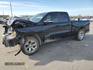 2020 Ram 1500 Big Horn with VIN 1C6RREBT8LN253003, listed as a Copart auction lot 88509565 with 67,153 mi miles and Salvage title. Bid and sale history available at DreamBid. Image 1.