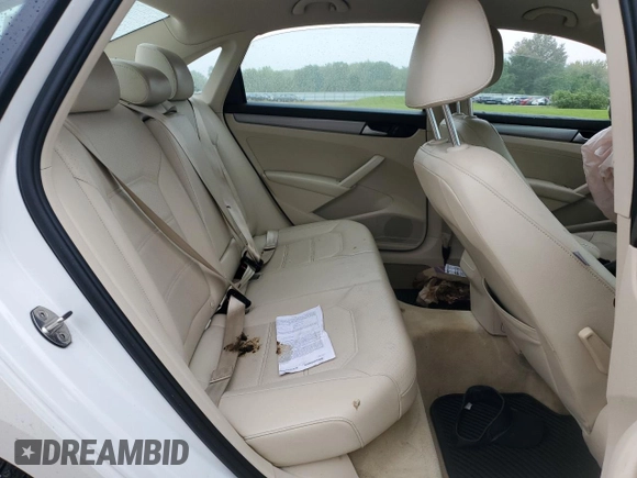 2015 Volkswagen Passat Wolfsburg Edition with VIN 1VWAT7A30FC113366, listed as a Copart auction lot 59846505 with 110,613 mi miles and Salvage title. Bid and sale history available at DreamBid. Image 10.
