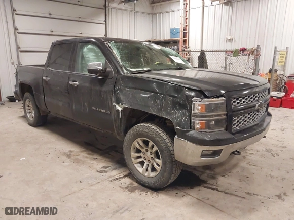 2014 Chevrolet Silverado 1500 LT with VIN 3GCUKREC9EG303803, listed as a IAAI auction lot 41252156 with 149,807 mi miles. Bid and sale history available at carsss.com. Image 1.