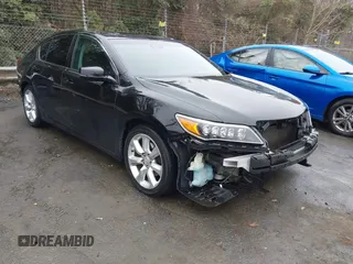 2014 Acura RLX with VIN JH4KC1F38EC002414, listed as a IAAI auction lot 41471421 with 112,853 mi miles. Bid and sale history available at carsss.com. Image 1.