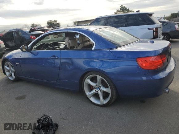 2011 BMW 3 Series 335i with VIN WBADX7C57BE261271, listed as a Copart auction lot 46655445 with 98,328 mi miles and Salvage Title. Bid and sale history available at carsss.com. Image 2.