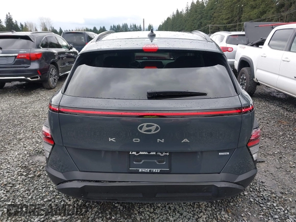 2024 Hyundai Kona SEL with VIN KM8HBCAB4RU047208, listed as a IAAI auction lot 41916881 with 32,672 mi miles. Bid and sale history available at carsss.com. Image 16.