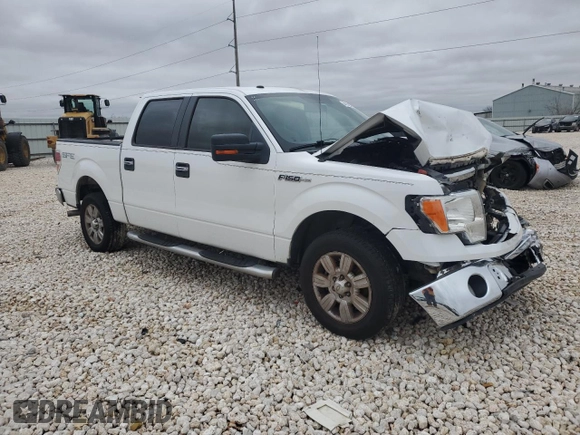 2009 Ford F-150 XL with VIN 1FTRW12859FA38350, listed as a Copart auction lot 44960265 with 145,502 mi miles and Salvage Title. Bid and sale history available at carsss.com. Image 4.