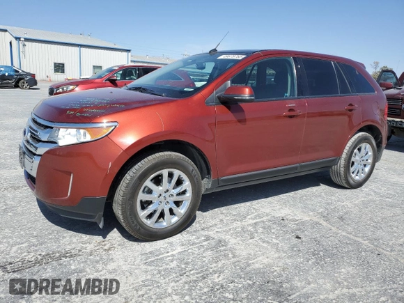 2014 Ford Edge SEL with VIN 2FMDK3JC2EBB62607, listed as a Copart auction lot 49678765 with 130,199 mi miles and Salvage Title. Bid and sale history available at carsss.com. Image 1.