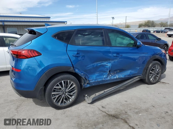 2020 Hyundai Tucson Sport with VIN KM8J3CAL0LU263958, listed as a Copart auction lot 48581035 with 30,678 mi miles and Salvage title. Bid and sale history available at DreamBid. Image 3.