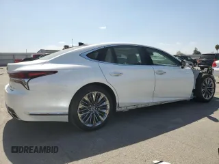 2018 Lexus LS with VIN JTHC5LFF0J5002491, listed as a Copart auction lot 72115644 with 36,641 mi miles and Salvage Title. Bid and sale history available at carsss.com. Image 3.