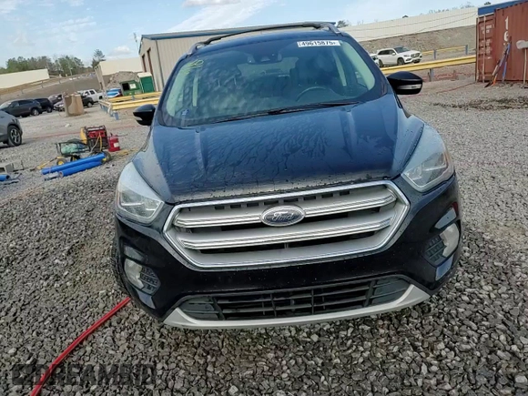 2017 Ford Escape Titanium with VIN 1FMCU0J92HUB12281, listed as a Copart auction lot 49615875 with 126,590 mi miles and Salvage Title. Bid and sale history available at carsss.com. Image 14.