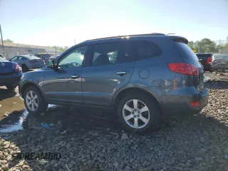2007 Hyundai Santa Fe SE with VIN 5NMSH73E77H125590, listed as a Copart auction lot 56224455 with 185,319 mi miles and Salvage title. Bid and sale history available at DreamBid. Image 2.