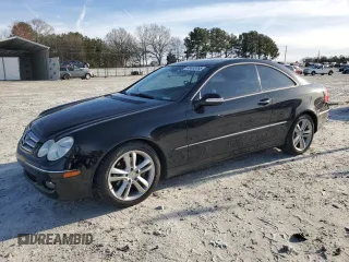 2006 Mercedes-Benz CLK-Class 3.5L with VIN WDBTJ56H26F178744, listed as a Copart auction lot 46032055 with 179,781 mi miles and Salvage Title. Bid and sale history available at carsss.com. Image 1.