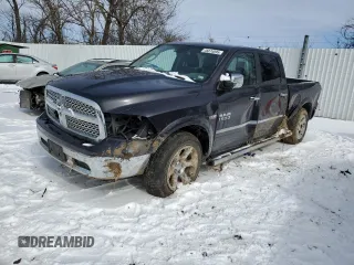 2013 Ram 1500 Laramie с VIN 1C6RR7VT6DS703094, выставлен на аукционе Copart как лот 45874895 с пробегом 305 644 миль миль и Списание • Salvage title. История ставок и продаж доступна на DreamBid. Изображение 1.