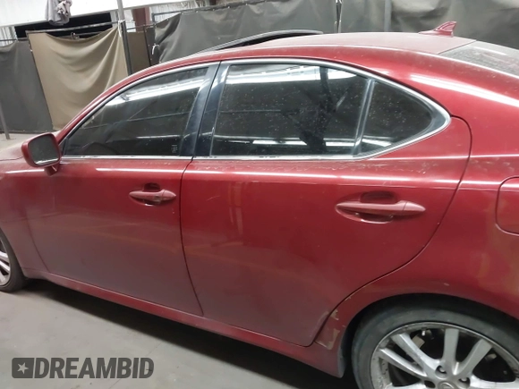 2007 Lexus IS 350 with VIN JTHBE262575016978, listed as a IAAI auction lot 42033561 with 156,474 mi miles and . Bid and sale history available at DreamBid. Image 14.