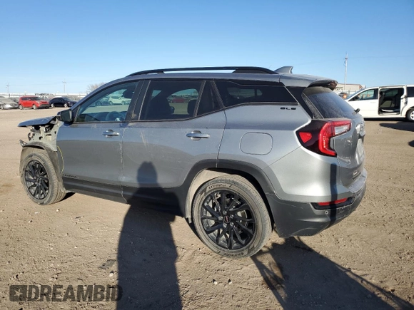 2023 GMC Terrain SLE with VIN 3GKALTEG1PL146735, listed as a Copart auction lot 44252865 with 33,767 mi miles and Salvage Title. Bid and sale history available at carsss.com. Image 2.