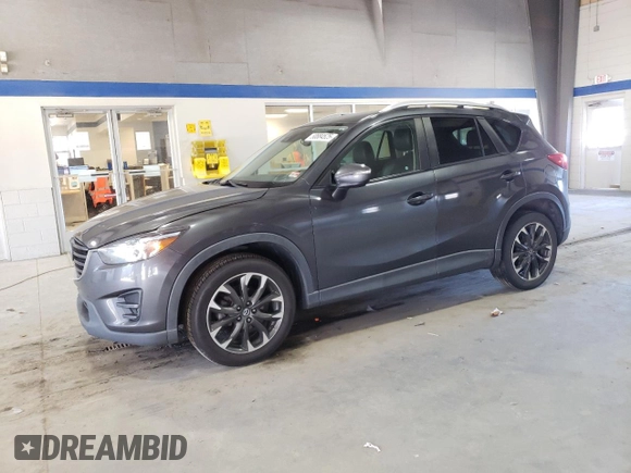 2016 Mazda CX-5 Grand Touring with VIN JM3KE4DY8G0616421, listed as a Copart auction lot 50884525 with 182,048 mi miles and Salvage Title. Bid and sale history available at DreamBid. Image 1.
