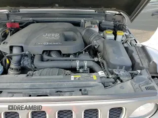 2021 Jeep Wrangler Unlimited Sahara Altitude z VIN 1C4HJXEM0MW561242, wystawiony jako Copart lot #65430925 z przebiegiem 60 635 mil mil oraz Szkoda całkowita • Salvage title. Historia ofert i sprzedaży dostępna na DreamBid. Obrazek 13.