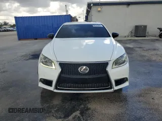 2015 Lexus LS 460 with VIN JTHBL5EF1F5135587, listed as a Copart auction lot 58524395 with 116,816 mi miles and Salvage title. Bid and sale history available at DreamBid. Image 5.