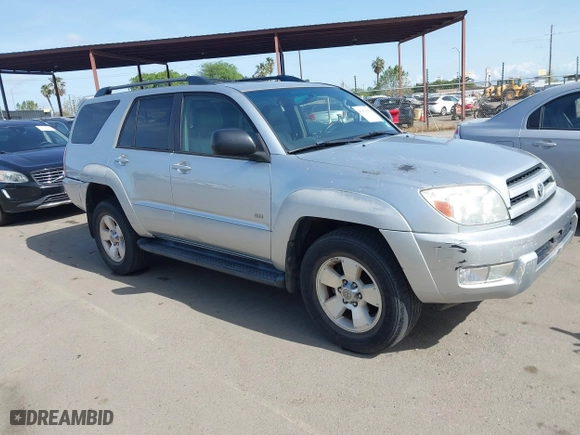 2004 Toyota 4Runner SR5 with VIN JTEZU14RX40036354, listed as a IAAI auction lot 41871912 with 131,036 mi miles. Bid and sale history available at carsss.com. Image 1.