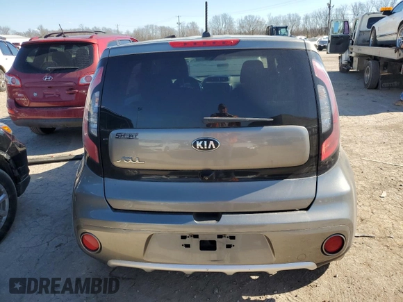 2017 Kia Soul + with VIN KNDJP3A50H7428410, listed as a Copart auction lot 46544055 with 143,268 mi miles and Salvage Title. Bid and sale history available at carsss.com. Image 6.