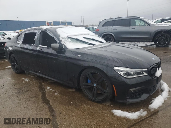 2017 BMW 7 Series ALPINA B7 xDrive with VIN WBA7F2C59HG421280, listed as a Copart auction lot 52609505 with 49,301 mi miles and Clean Title. Bid and sale history available at carsss.com. Image 4.