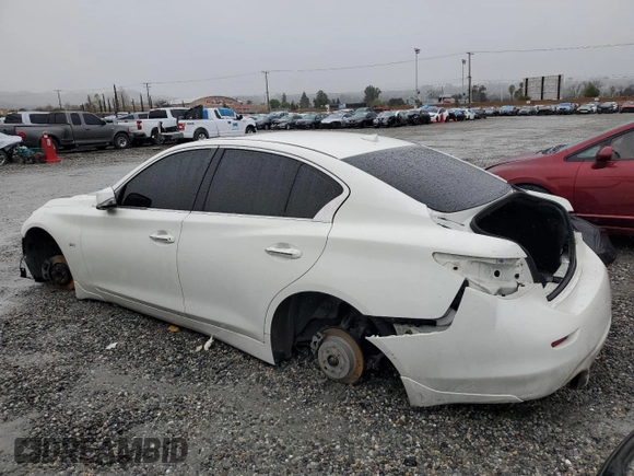 2017 Infiniti Q50 Premium with VIN JN1EV7AP2HM741642, listed as a Copart auction lot 49171665 with 90,501 mi miles and Salvage Title. Bid and sale history available at DreamBid. Image 2.