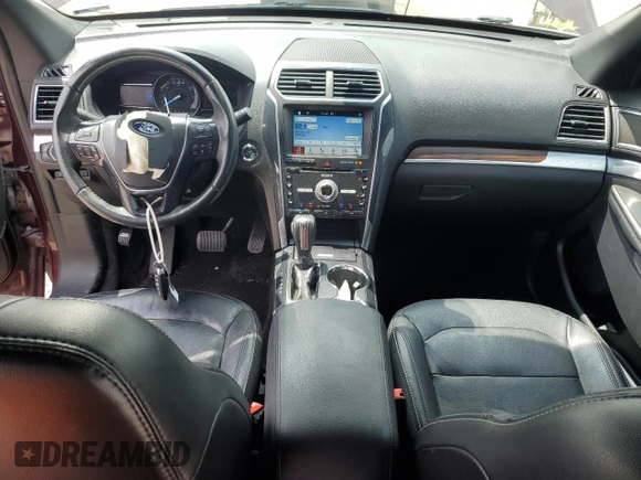 2018 Ford Explorer Limited with VIN 1FM5K7F85JGC69752, listed as a Copart auction lot 55360265 with 92,877 mi miles and Salvage title. Bid and sale history available at DreamBid. Image 8.