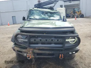 2022 Ford Bronco with VIN 1FMEE5DP3NLB78207, listed as a Copart auction lot 51424635 with 34,004 mi miles and Salvage title. Bid and sale history available at DreamBid. Image 5.