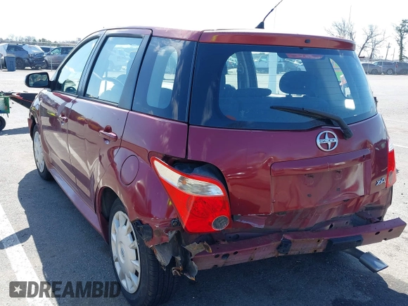 2006 Scion xA with VIN JTKKT624460149693, listed as a IAAI auction lot 41934743 with 208,974 mi miles. Bid and sale history available at carsss.com. Image 3.