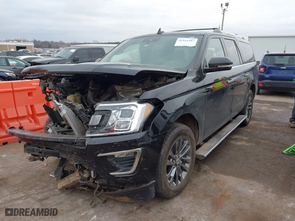 2021 Ford Expedition Max Limited with VIN 1FMJK2AT0MEA56091, listed as a IAAI auction lot 41161507 with 1 mi miles. Bid and sale history available at carsss.com. Image 17.