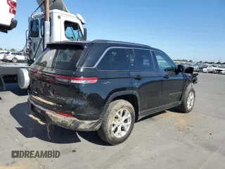 2023 Jeep Grand Cherokee Limited with VIN 1C4RJHBG8PC580605, listed as a Copart auction lot 61129795 with 27,404 mi miles and Salvage title. Bid and sale history available at DreamBid. Image 3.