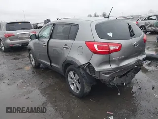 2012 Kia Sportage LX with VIN KNDPB3A29C7273864, listed as a IAAI auction lot 41543862 with 140,897 mi miles. Bid and sale history available at carsss.com. Image 3.