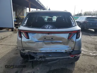 2022 Hyundai Tucson SEL with VIN 5NMJBCAE4NH071266, listed as a Copart auction lot 51295255 with 47,281 mi miles and Salvage Title. Bid and sale history available at carsss.com. Image 6.