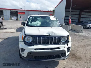 2019 Jeep Renegade Sport with VIN ZACNJBAB9KPK19872, listed as a IAAI auction lot 36614598 with 77,925 mi miles. Bid and sale history available at carsss.com. Image 6.