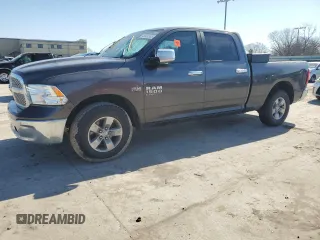 2020 Ram 1500 SLT with VIN 1C6RR6TTXLS102542, listed as a Copart auction lot 46524885 with 102,283 mi miles and Salvage title. Bid and sale history available at DreamBid. Image 1.