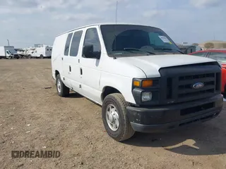 2012 Ford Econoline Cargo Commercial with VIN 1FTNE1EW0CDB20193, listed as a IAAI auction lot 40970101 with 353,006 mi miles and . Bid and sale history available at DreamBid. Image 1.
