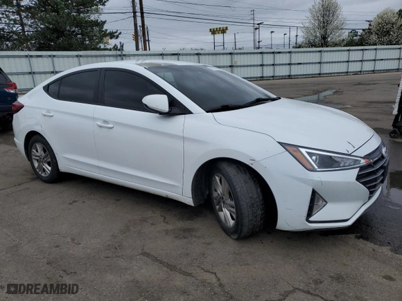 2020 Hyundai Elantra SEL with VIN 5NPD84LF0LH509269, listed as a Copart auction lot 51273225 with 132,257 mi miles and Salvage Title. Bid and sale history available at carsss.com. Image 4.