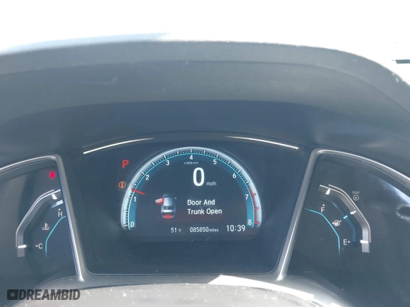 2016 Honda Civic Sedan EX with VIN 19XFC2F77GE214275, listed as a IAAI auction lot 41812843 with 85,850 mi miles. Bid and sale history available at carsss.com. Image 7.