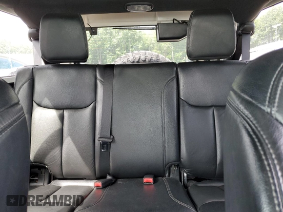 2018 Jeep Wrangler Unlimited Sahara with VIN 1C4BJWEG4JL822007, listed as a Copart auction lot 61450915 with 91,148 mi miles and Salvage title. Bid and sale history available at DreamBid. Image 10.