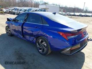 2024 Hyundai Elantra SEL z VIN KMHLS4DG3RU769454, wystawiony jako IAAI lot #41838085 z przebiegiem 11 520 mil mil oraz . Historia ofert i sprzedaży dostępna na DreamBid. Obrazek 3.