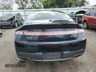 2017 Lincoln MKZ Reserve with VIN 3LN6L5E96HR648522, listed as a Copart auction lot 57698155 with 106,379 mi miles and Salvage title. Bid and sale history available at DreamBid. Image 6.