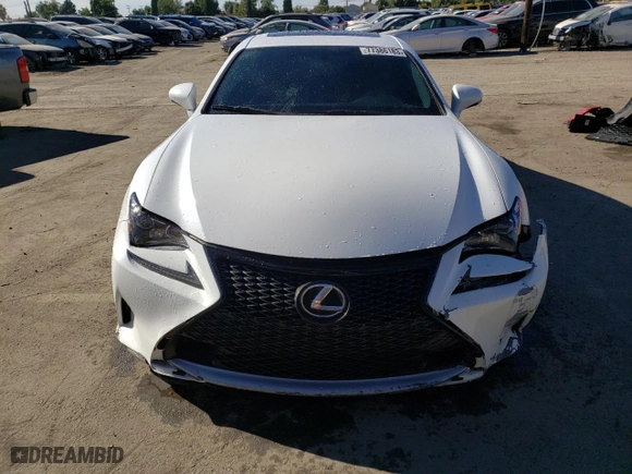 2017 Lexus RC with VIN JTHHA5BC5H5006829, listed as a Copart auction lot 77386183 with 86,861 mi miles. Bid and sale history available at carsss.com. Image 5.