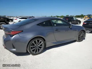 2019 Lexus RC with VIN JTHHZ5BC9K5019549, listed as a Copart auction lot 45894863 with 46634 miles. Bid and sale history available at carsss.com. Image 3.