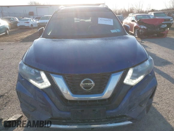 2019 Nissan Rogue SV with VIN JN8AT2MV9KW379176, listed as a IAAI auction lot 41768194 with 125,337 mi miles. Bid and sale history available at carsss.com. Image 13.