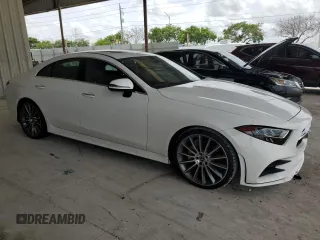 2020 Mercedes-Benz CLS with VIN WDD2J5JB9LA050614, listed as a Copart auction lot 61950764 with 52,284 mi miles and Salvage Title. Bid and sale history available at carsss.com. Image 4.