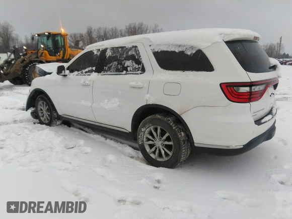 2017 Dodge Durango SXT with VIN 1C4RDJAG8HC789490, listed as a IAAI auction lot 41114291 with Not provided miles and . Bid and sale history available at DreamBid. Image 3.