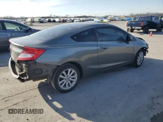 2012 Honda Civic Cpe EX-L with VIN 2HGFG3B18CH541781, listed as a Copart auction lot 50401085 with 141,781 mi miles and Salvage Title. Bid and sale history available at carsss.com. Image 3.