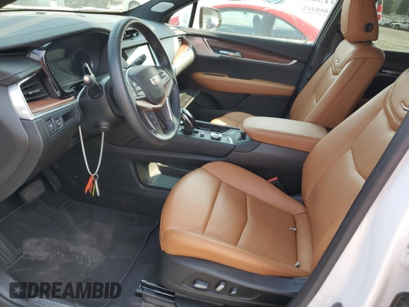 2023 Cadillac XT5 AWD Premium Luxury with VIN 1GYKNDR4XPZ187495, listed as a Copart auction lot 65627993 with 8,978 mi miles and . Bid and sale history available at DreamBid. Image 7.