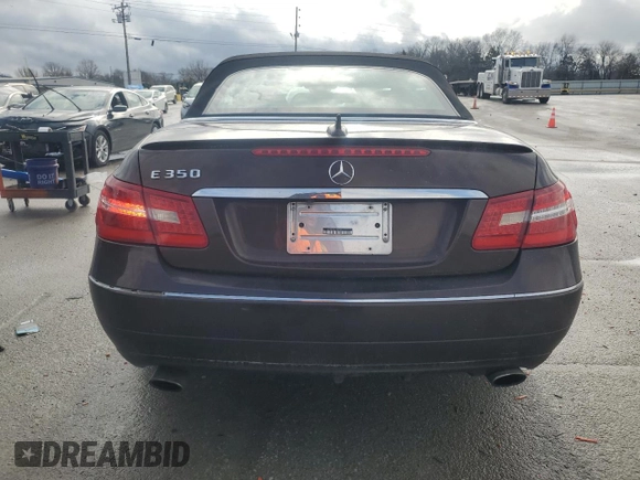 2012 Mercedes-Benz E 350 with VIN WDDKK5KF0CF154460, listed as a Copart auction lot 43518375 with 98,381 mi miles and Salvage Title. Bid and sale history available at DreamBid. Image 6.
