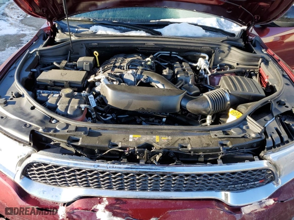 2024 Dodge Durango SXT with VIN 1C4RDJAG7RC238114, listed as a Copart auction lot 89012035 with 11,345 mi miles and Salvage Title. Bid and sale history available at carsss.com. Image 12.