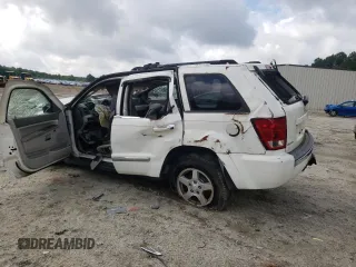 2005 Jeep Grand Cherokee Limited with VIN 1J8HR58N35C575343, listed as a Copart auction lot 57079695 with 143,772 mi miles and Salvage title. Bid and sale history available at DreamBid. Image 2.